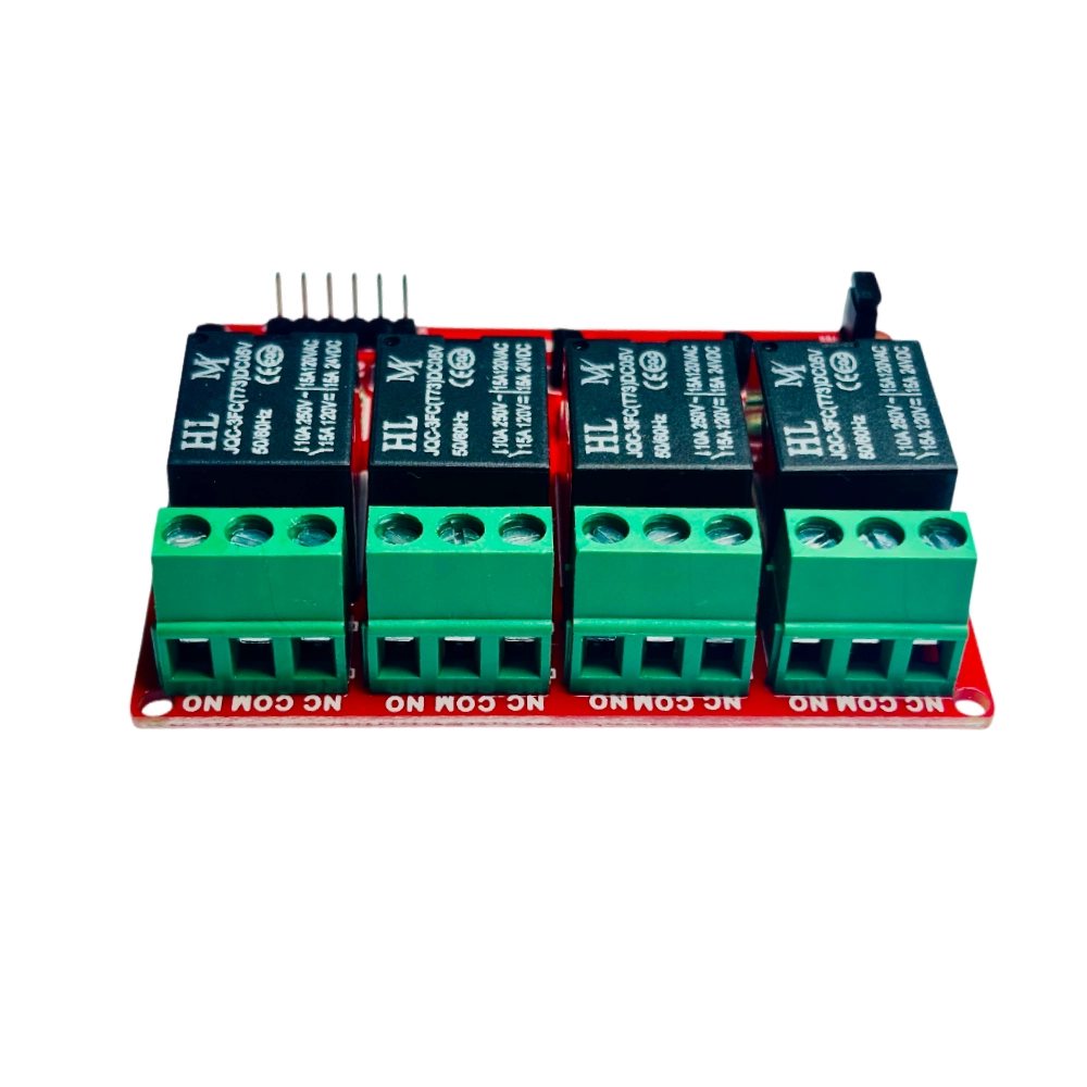 Muonix Relay Module 4ch 5v 10a (REL00004) view 3